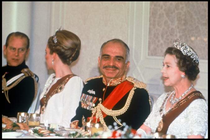 Le roi Hussein de Jordanie