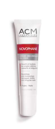 Novophane Crème des ongles, ACM, 12€ en pharmacies, parapharmacies et sur labo-acm.com  