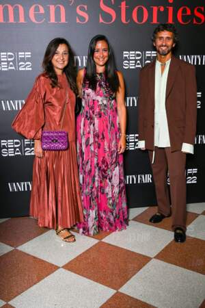 Antonella Bussi, Daniela Ravaglia et Simone Marchetti à la Mostra de Venise, ce samedi 3 septembre.