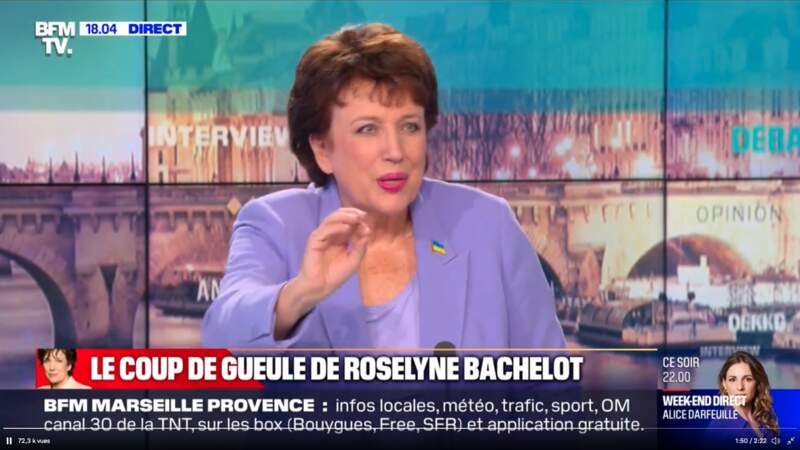 Roselyne Bachelot cash sur la polémique Sandrine Rousseau