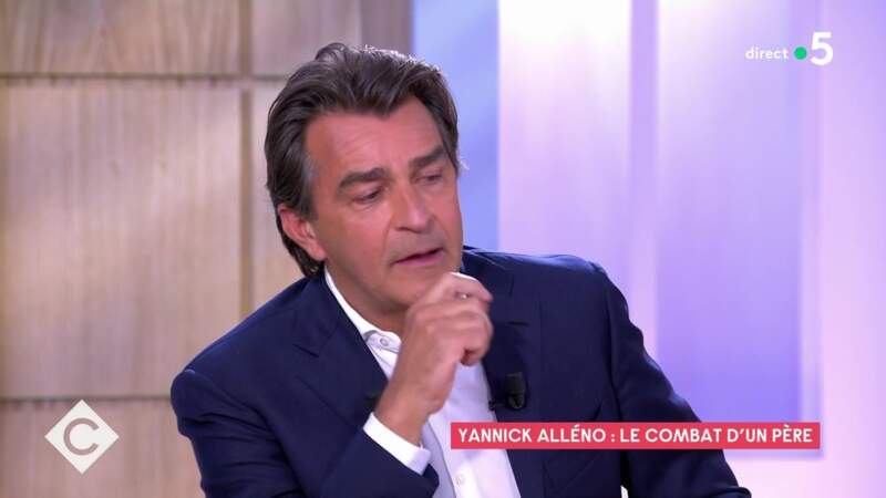 Yannick Alléno bouleversé en évoquant la mort de son fils dans C à Vous, le 21 septembre 2022