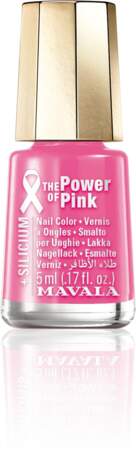 Vernis The Power of Pink, Mavala, 6,60 €