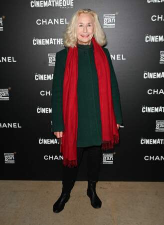 Brigitte Fossey était présente à l'avant-première du film de Sophie Marceau "Une femme de notre temps" à la cinémathèque française le 29 septembre.