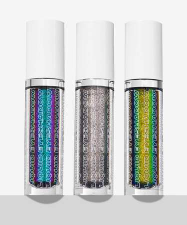 Liquid Crystal Eyeshadow Trio Chrome Collection, By Beauty Bay, 17€ sur beautybay.com