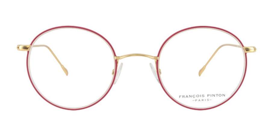 4 modèles de lunettes François Pinton en rose intense : une partie des ventes reversées à Rose Up
