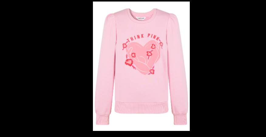 Sweatshirt octobre rose, Naf Naf,
39,99€