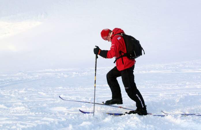 Le prince Harry s'adonne au ski de randonnée en Norvège en 2011