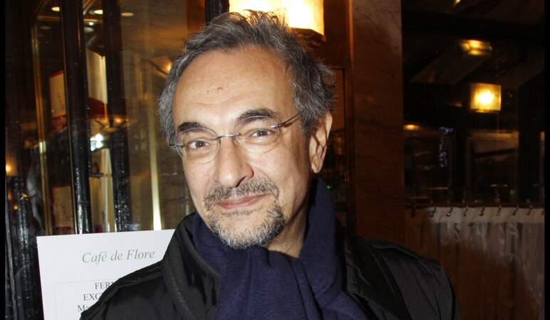 Georges-Marc Benhamou, au Café de Flore pour le 20eme anniversaire de la "La règle du jeu" à Paris, le 30 novembre 2010
