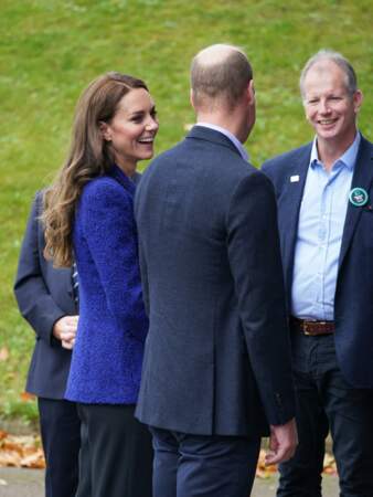 Kate Middleton célébre le 10e anniversaire de Coach Core aujourd'hui au parc olympique Queen Elizabeth à Londres, le 13 octobre 2022. 