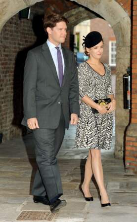 Emilia Jardine-Paterson et son mari David. Elle est la marraine du prince George, l'aîné de Kate Middleton et du prince William. 