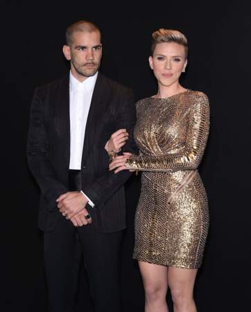 Scarlett Johansson s'est mariée en secret à Romain Dauriac, en octobre 2014.