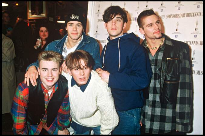Robbie Williams en janvier 1993