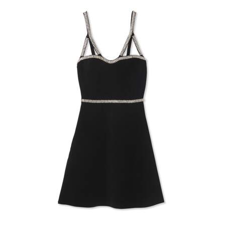 Mini-robe noire, Sandro, 265€
