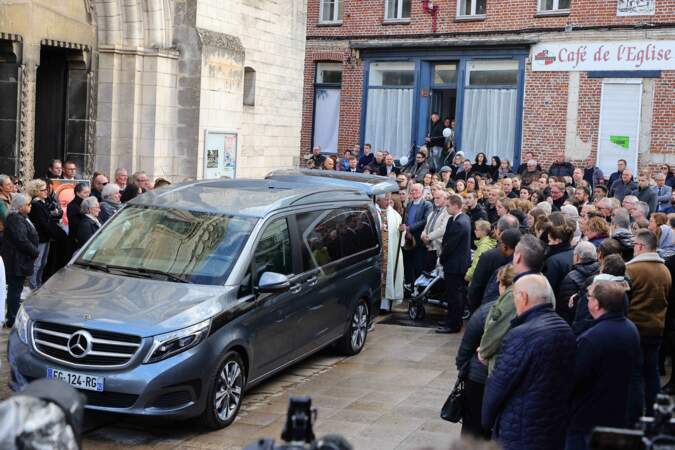 Obsèques de Lola à l'église de Saint Omer le 24 octobre 2022