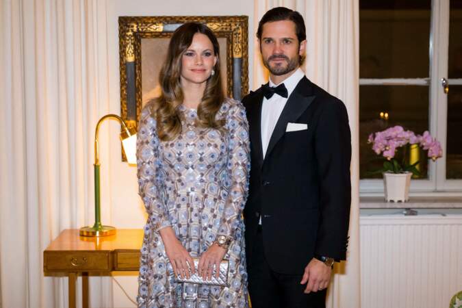 Le prince Carl Philip et la princesse Sofia sont invités à un dîner à Värmland, le 25 octobre 2022. 