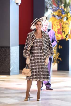 La reine Maxima des Pays-Bas à Rotterdam le 15 septembre 2020
