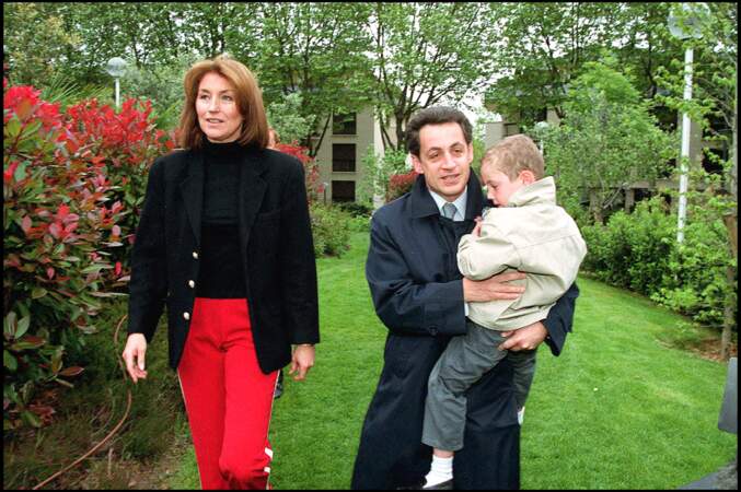 Nicolas Sarkozy, père de son fils Louis