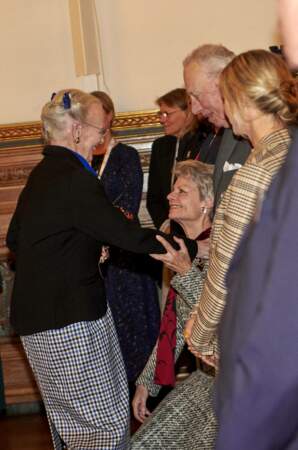 La reine Margrethe II est arrivée tout soutire à l'Hôtel de Ville de Copenhague, ce lundi 31 octobre.