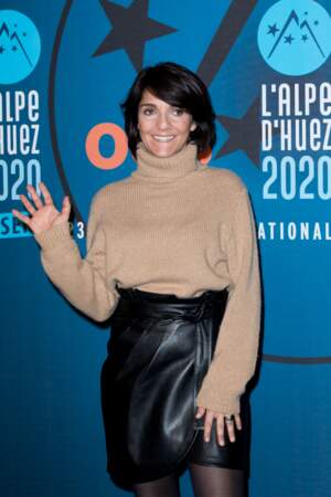 Florence Foresti au photocall  du film "Lucky" lors de la 23ème édition du festival international du film de comédie l'Alpe d'Huez, le 17 janvier 2020.
