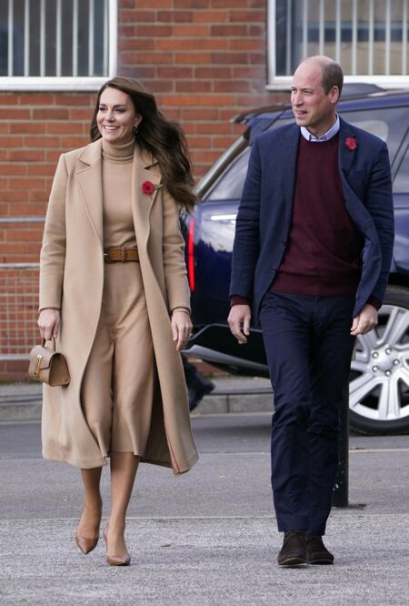 Le prince William et Kate Middleton se rendent à Scarborough, le 3 novembre 2022. 