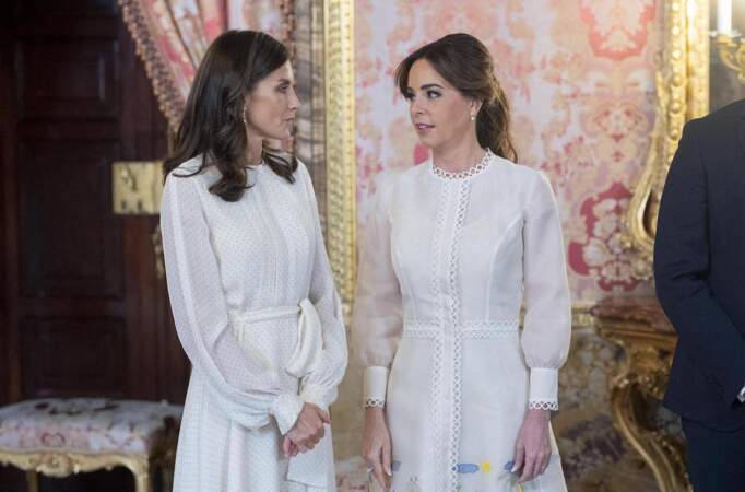 les deux femmes ne s'étaient pas revues depuis leur première rencontre au Palais présidentiel à Asunción