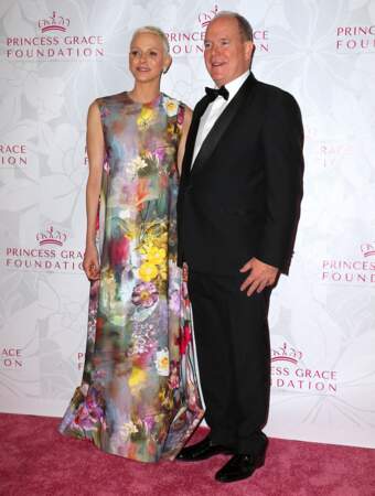 La princesse Charlene et le prince Albert de Monaco ont pris la pose lors des Princess Grace Awards 2022
