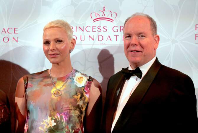 Charlene de Monaco et le prince Albert rayonnants pour les Princess Grace Awards 2022