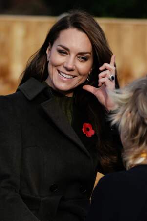 Kate Middleton affiche un teint frais et lumineux à Hillingdon, le 9 novembre 2022 