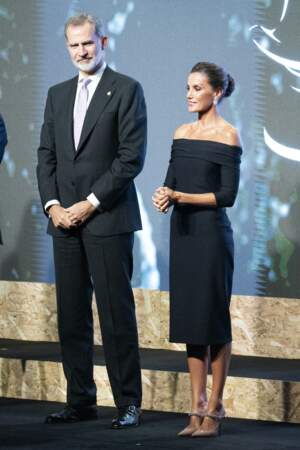 Le roi Felipe VI et la reine Letizia d'Espagne étaient présents à la cérémonie des Macael Awards organisée le 11 novembre 2022 au bâtiment multifonctionnel de Macael 