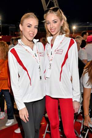 Carolina et Chiara de Bourbon-Siciles participent à la 23ème "No Finish Line" à Monaco le 12 novembre 2022