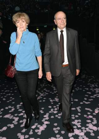 Alain Juppé et sa femme Isabelle étaient également de la partie.
