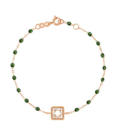 Bracelet scarabée Trésor en or rose et diamants, Gigi Clozeau, 735€ sur gigiclozeau.fr et Lulli-sur-la-toile.com