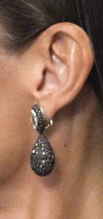 Elle portait déjà ces boucles d'oreilles ornées de diamants pour la première fois en 2007
