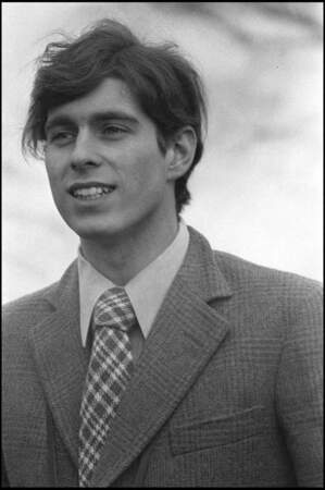 Le prince Andrew, 20 ans.