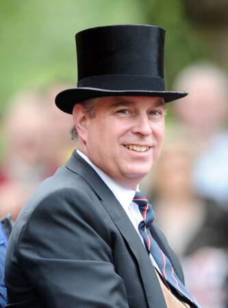 Le prince Andrew pour Trooping the colours, le 16 juin 2012.