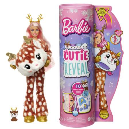 Barbie Cutie Reveal de Noël, Mattel, 32,99€
