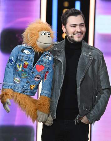 Le ventriloque Jeff Panacloc sur le plateau de la 36ème édition du Téléthon, diffusée sur France Télévisions.