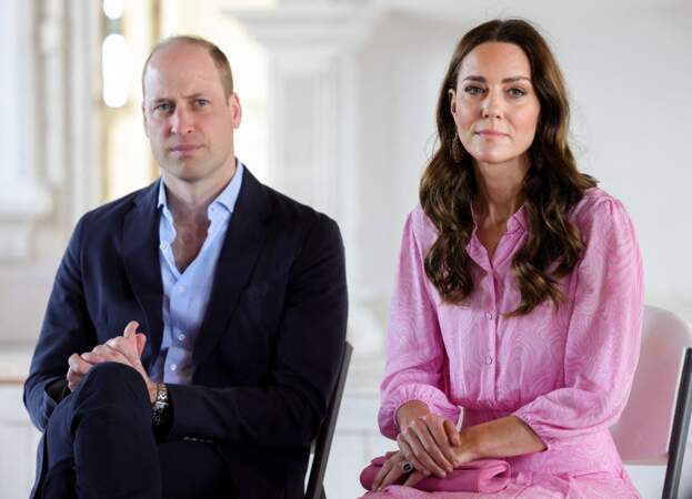 Le prince William et Kate Middleton 