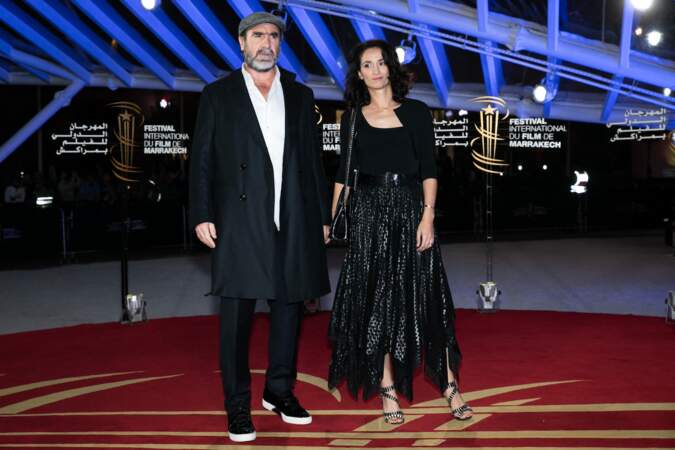 Eric Cantona et sa femme Rachida Brakni