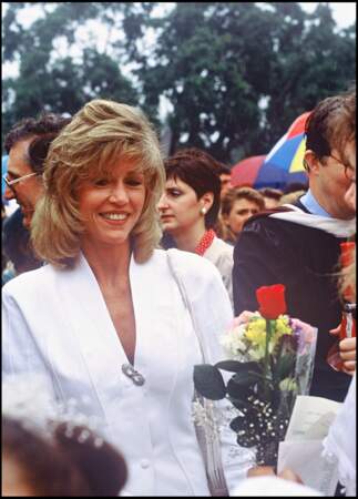 Jane Fonda à Willard School en 1989
