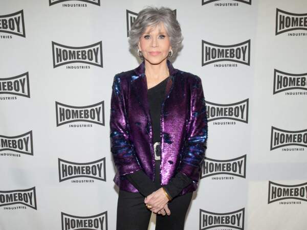 Jane Fonda à un gala de Bienfaisance à Los Angeles en mars 2022