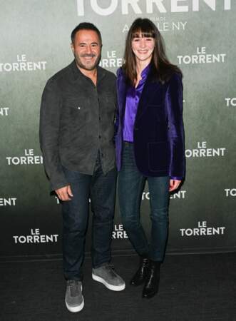 José Garcia et sa nouvelle compagne Camille, à l'avant-première du film "Le Torrent", au cinéma UGC Ciné Cité Les Halles, à Paris, le 24 novembre 2022.
