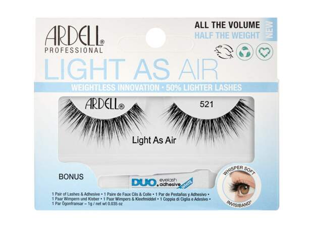 Kit faux-cils et colle duo Light As Air, Ardell, 9,95€ sur ardell.fr