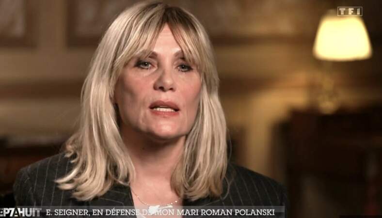 Emmanuelle Seigner a parlé de l'arrestation de son mari Roman Polanski pour la première fois