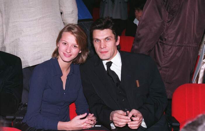 Marc Lavoine et son épouse Sarah en 1995
