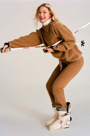 Gigi Hadid signe une collection capsule Michael Kors x Ellesse Ski 2022