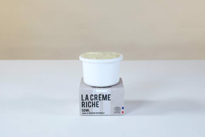 La Crème Riche, crème hydratante visage pour peaux sèches, La Crème Libre, 29,90€, pot rechargeable 50ml 15€ sur lacremelibre.com