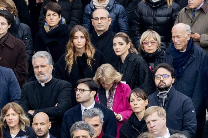 Clotilde Courau et sa fille Vittoria étaient présentes aux obsèques du pape émérite Benoit XVI, au Vatican,  ce 5 janvier