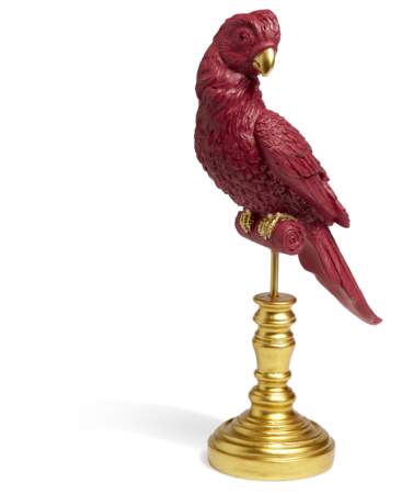 Statue oiseau pied doré, GIFI, 24,99€