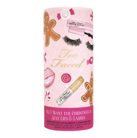 Coffret All I want for Christmas is sexy lips and lashes, Too Faced, 22€ au lieu de 32€